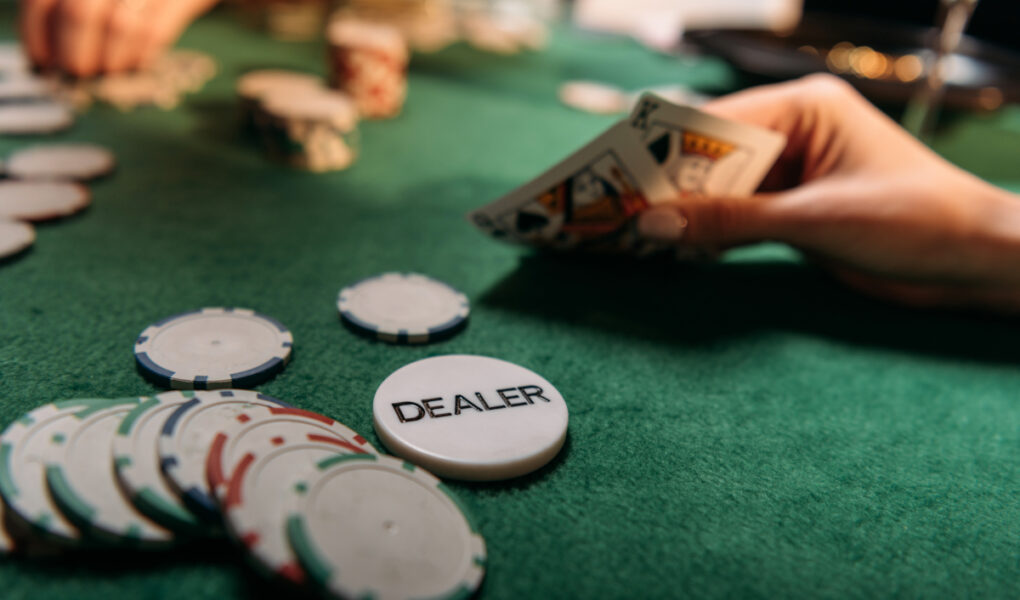 bouton de dealer