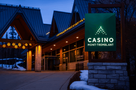 la salle de poker de Mont-Tremblant