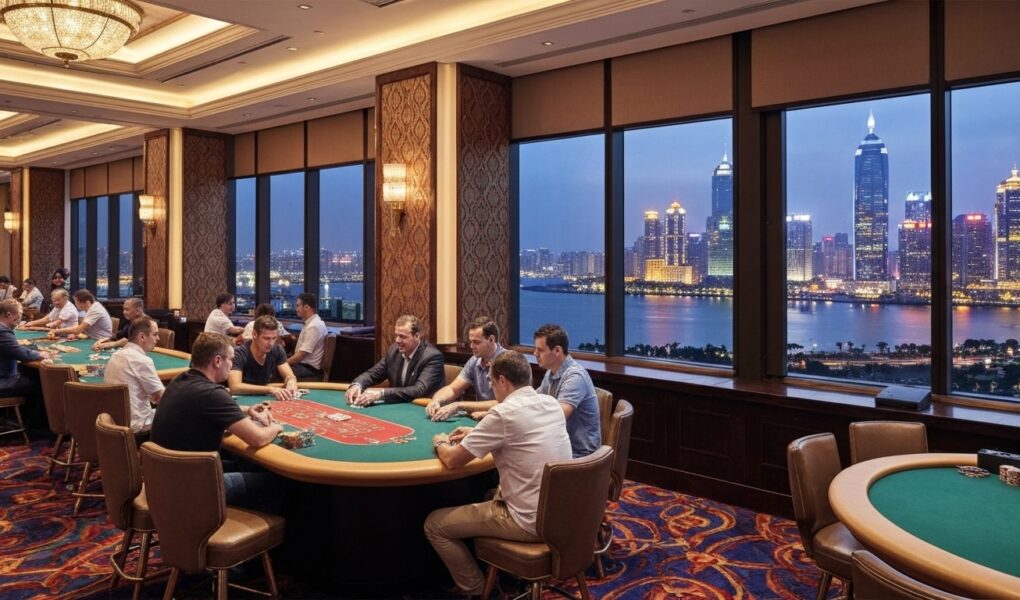salle de poker City of Dreams