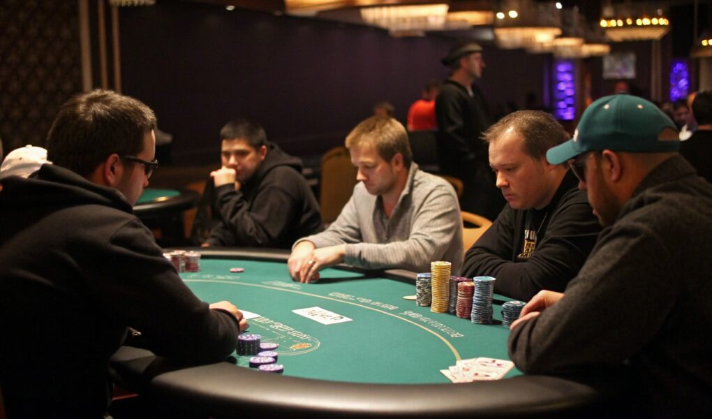 table finale au poker