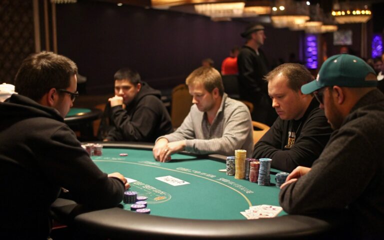 table finale au poker