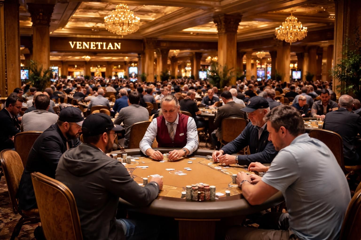 découvrez la salle de poker venetian deepstack aux usa, un lieu emblématique qui attire les passionnés de poker avec son ambiance légendaire et ses tournois prestigieux.