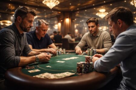 découvrez l'atmosphère exceptionnelle de la salle de poker resorts world sentosa à singapour, un lieu où passion et luxe se rencontrent pour une expérience de jeu inoubliable.