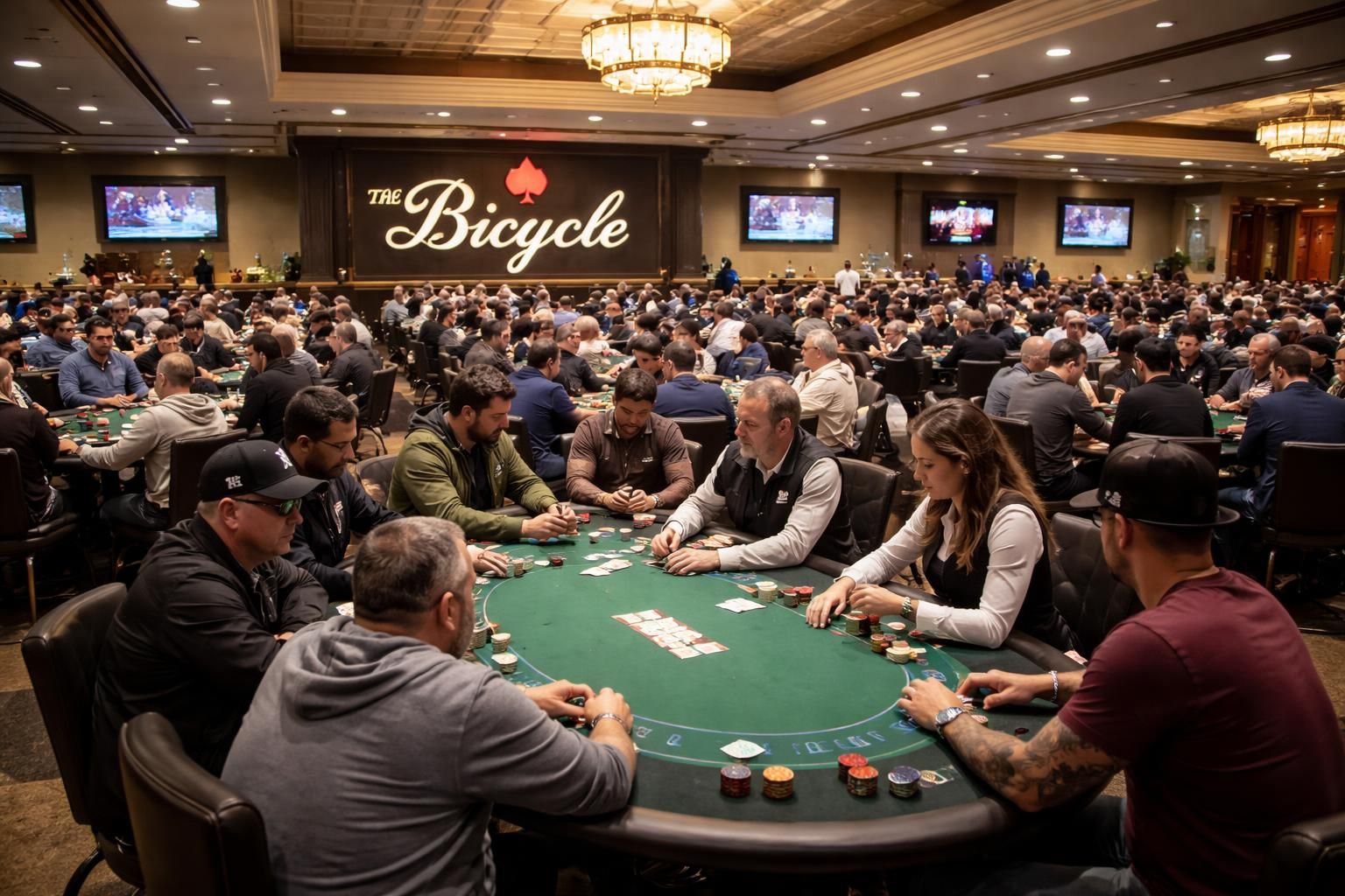 découvrez l'expérience unique et l'ambiance exceptionnelle de la salle de poker bicycle casino à bell gardens, usa, un lieu incontournable pour les passionnés de poker.