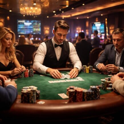 découvrez toute l'offre de poker au casino de biscarrosse : participez aux tournois palpitants et profitez des parties de cash game pour tenter votre chance et vivre une expérience unique.